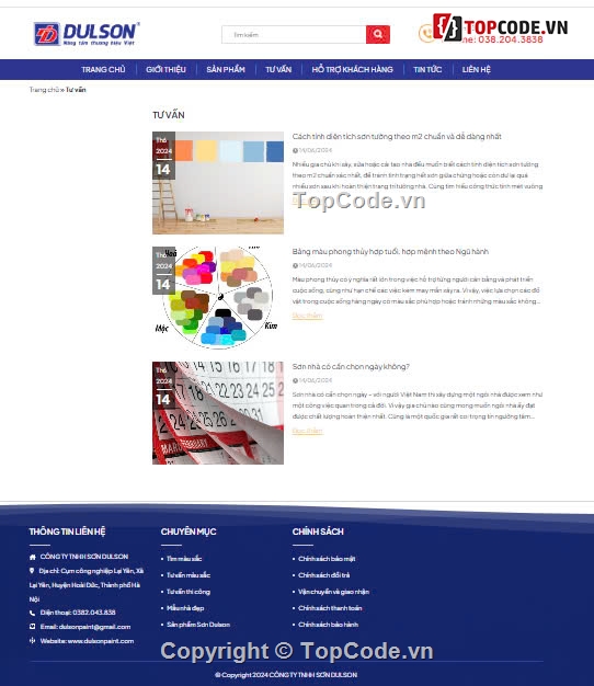 sharecode website bán sơn nước,share code thi công sơn nước,code bán sơn vật liệu xây dựng,sơn nước,sharecode bán sơn nước,Sharecode Website Bán Sơn Nước Giá Rẻ